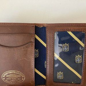 Ralph Lauren Rugby Bi-Fold Wallet RARE